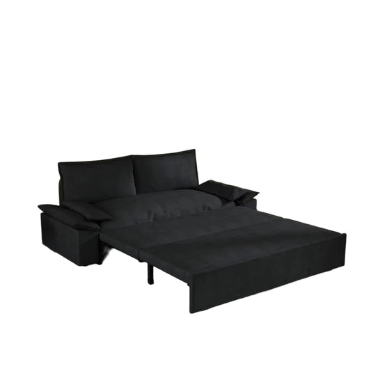 The Seraphine Velvet Pull-Out Sleeper Sofa Bed