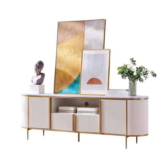 Elegant Wave TV Stand