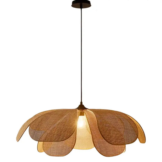 Willow Glow Rattan Pendant Light