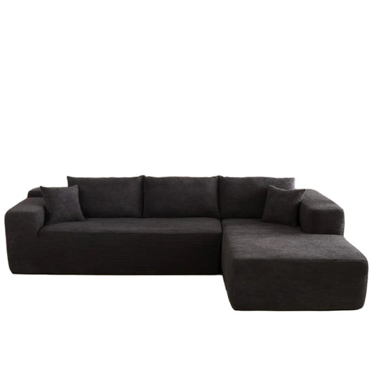 Silkstone Modular Sofa - Modular and Comfortable L-Shaped Sectional for Small Spaces