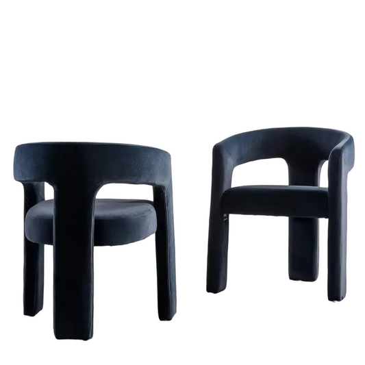 Norell Modern Velvet Dining Chairs - Set of 2