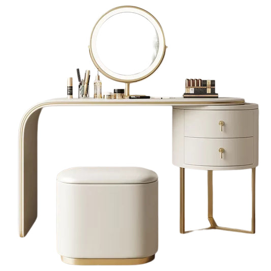 Aveline Glow Vanity - Modern Vanity Table with Mirror